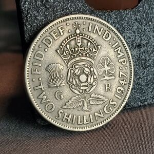 1947 Great Britain Florin KM# 865